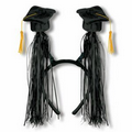 Grad Cap W/Fringe Boppers